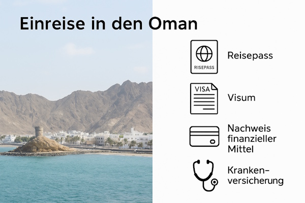 Dokumente zur Einreise in den Oman